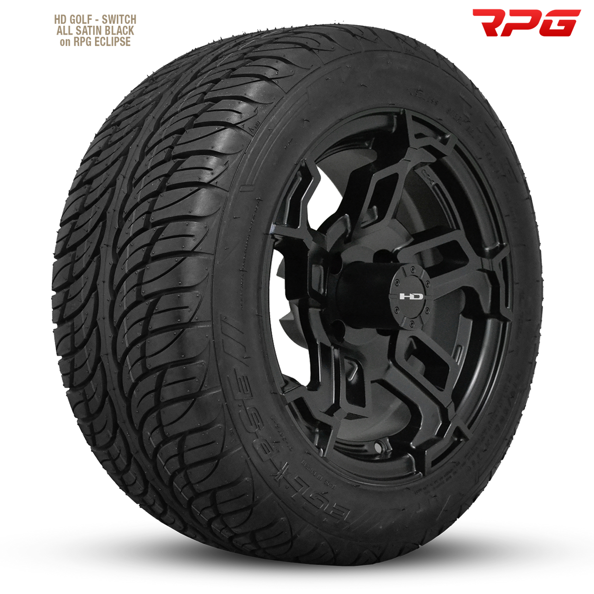 HD Golf Switch 14x7 -14 4x101.6mm 68.2mm Satin Black