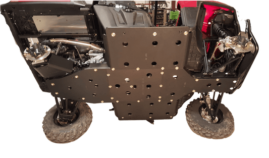 Trail Armor Full Skids with Sliders for 2016-22 Polaris Ranger 570 Full Size Economy (Struts)