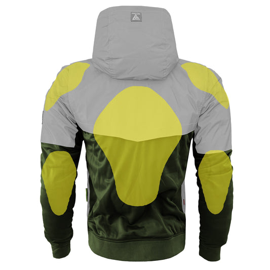 Ultra Reflective Hoodie Army Green Eclipse