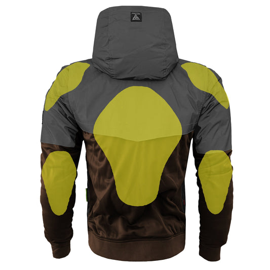 Ultra Reflective Hoodie Brown Nebula