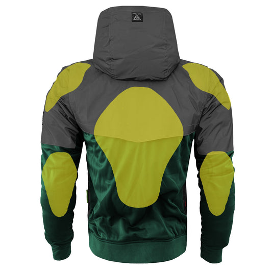 Ultra Reflective Hoodie Dark Green Nebula
