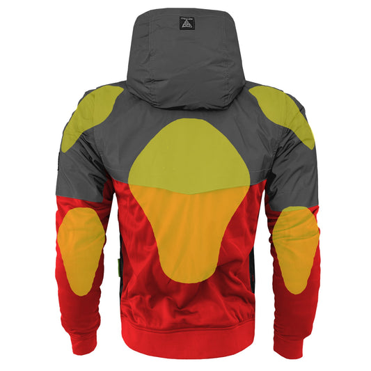 Ultra Reflective Hoodie Red Nebula
