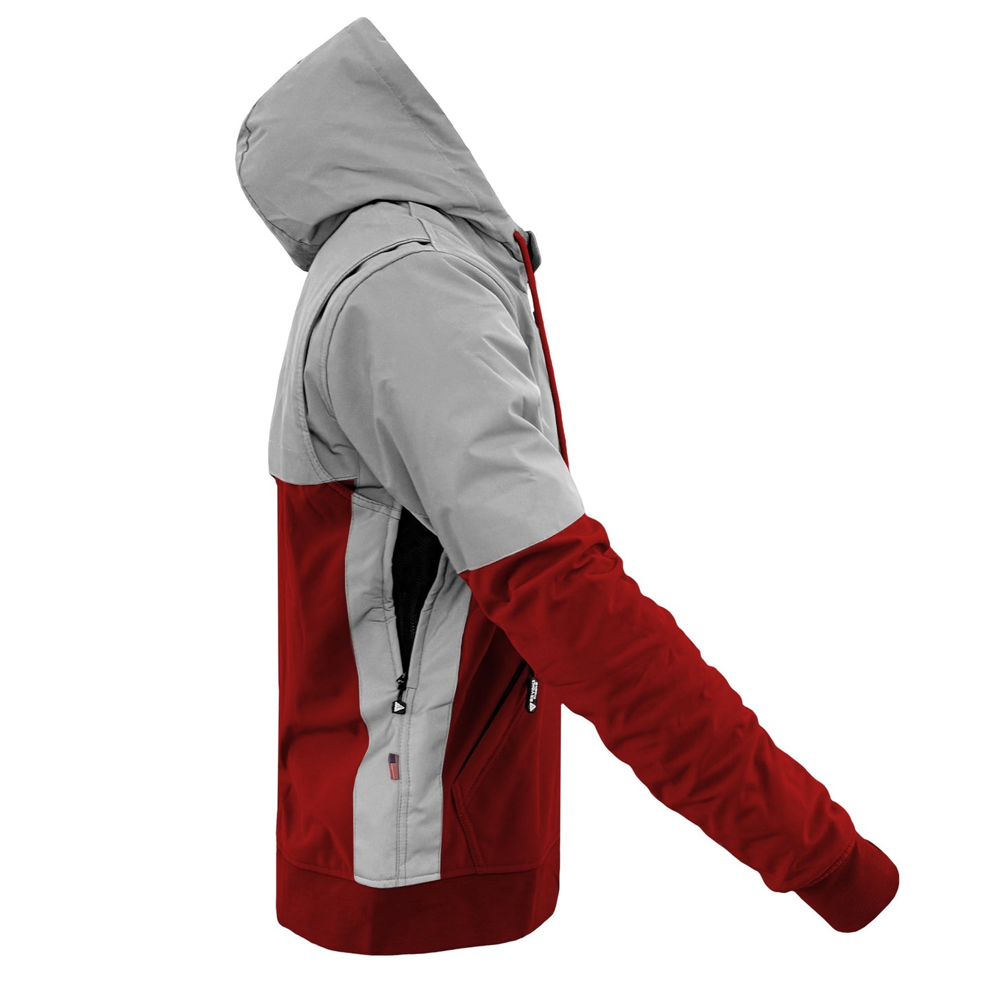 SoftShell Reflective Red Eclipse Hoodie