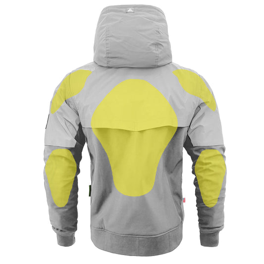 SoftShell Reflective "Twilight Titanium" Hoodie - Light Grey