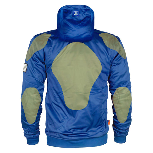 Blue Solid Ultra Protective Hoodie