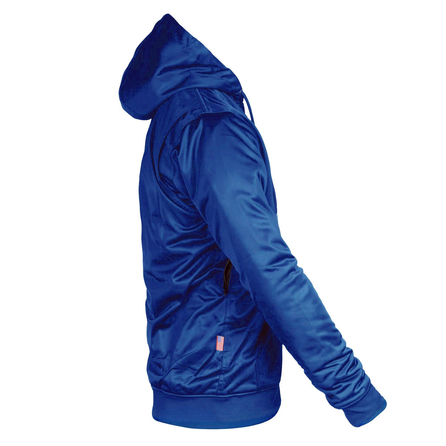 Blue Solid Ultra Protective Hoodie