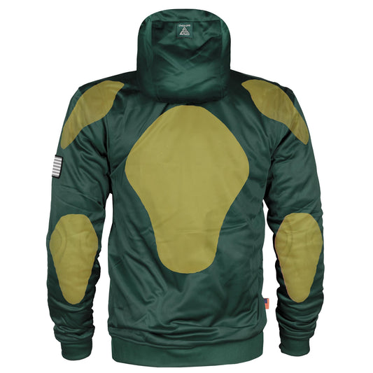 Dark Green Solid Ultra Protective Hoodie