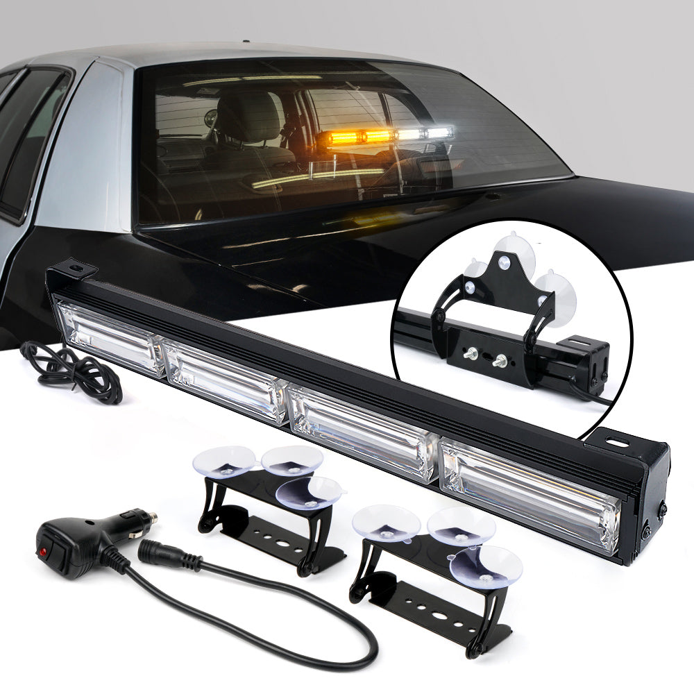 31.5" LED Traffic Advisor Light Bar with Suction Cup Mount