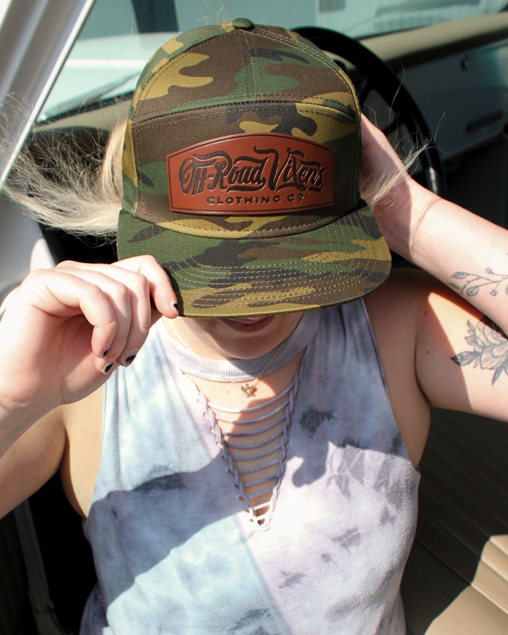 Cadet Flatbill Camo Hat
