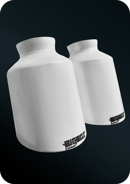 (2015-2023) D-Charger 5" V8 Tip Set GLOSS WHITE