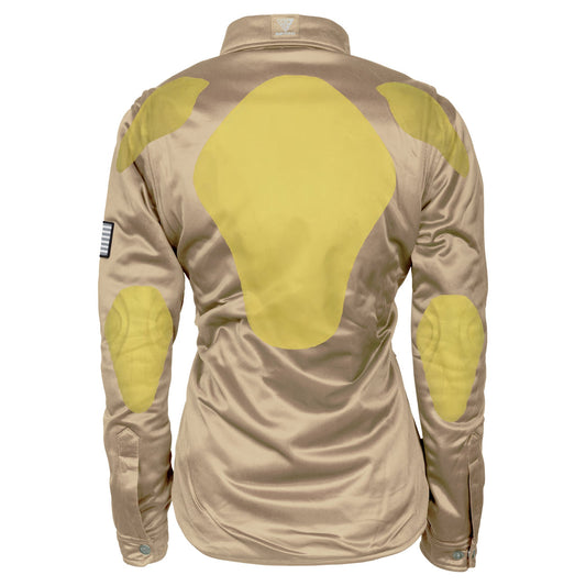 Ultra Protective Shirt for Women - Khaki Solid