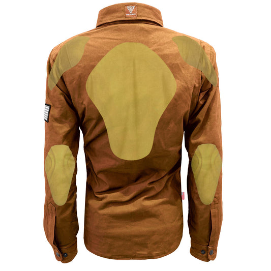 Protective Canvas Jacket for Women - Light Brown