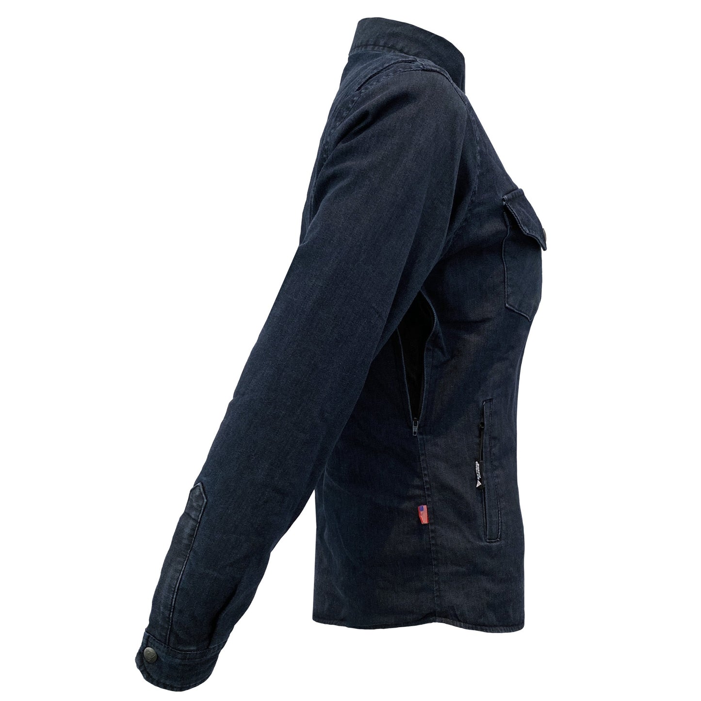 Protective Jeans Jacket for Women - Indigo Blue