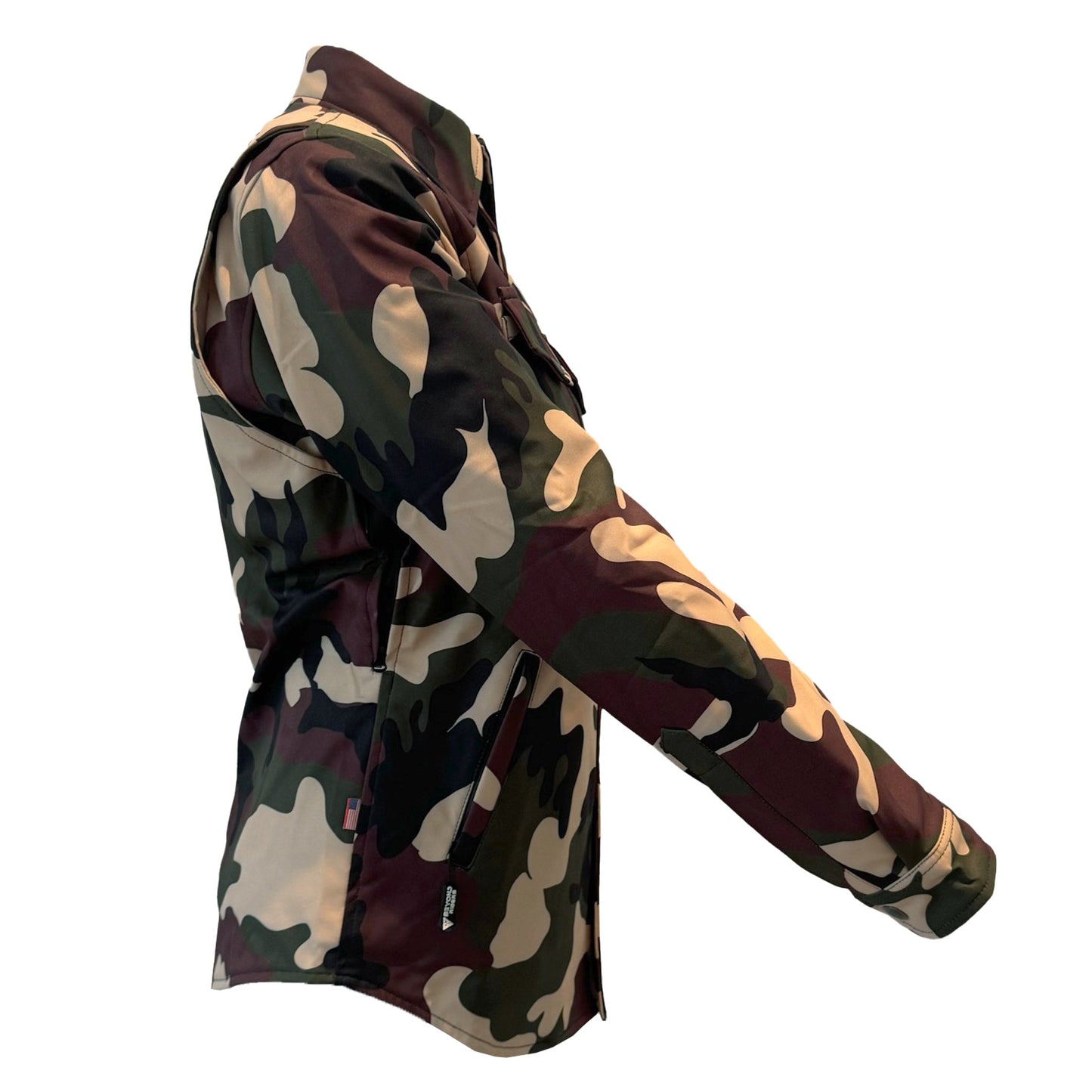 Protective SoftShell Winter Jacket for Women Camouflage Knight Hawk