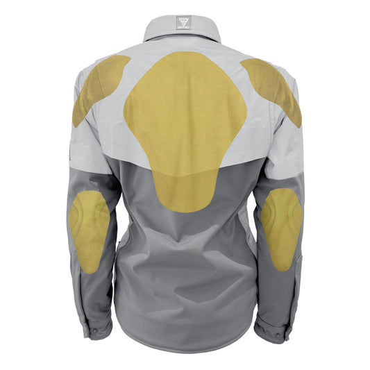 SoftShell Reflective "Twilight Titanium" Winter Jacket for Women - Grey Matte