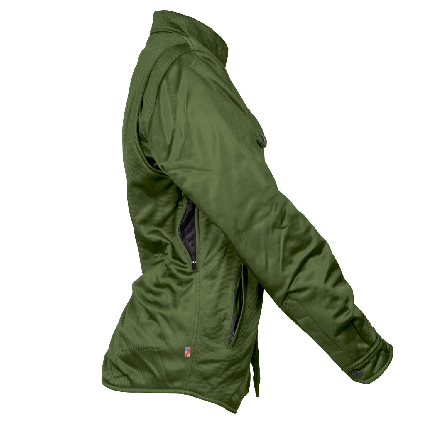 Ultra Protective Shirt for Women - Army Green Solid