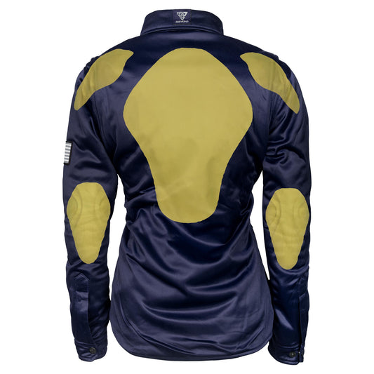 Ultra Protective Shirt for Women - Navy Blue Solid