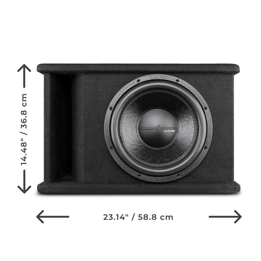 12" Loaded Subwoofer Ported Enclosure With ZR12.2D 800 Watts Rms