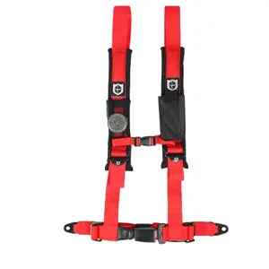 4 Point 2" AutoStyle Harness (PassengerSide)Red