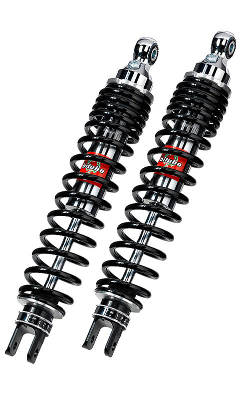 Bitubo Suspension Bitubo WGE0 Twinshocks Adjustable: Spring Preload, Rebound, Red Spring SC203WGE01