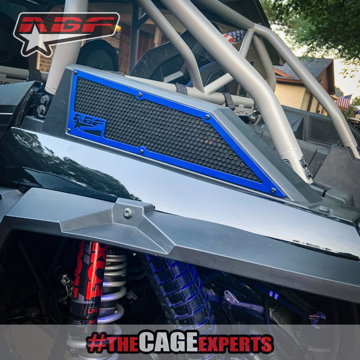 ABF Fab Intake Vent Cover for Polaris RZR Turbo / Turbo S