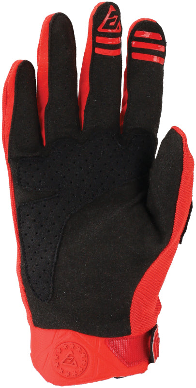 Answer 24 Peak Gloves Black/Red - 2XL 442781