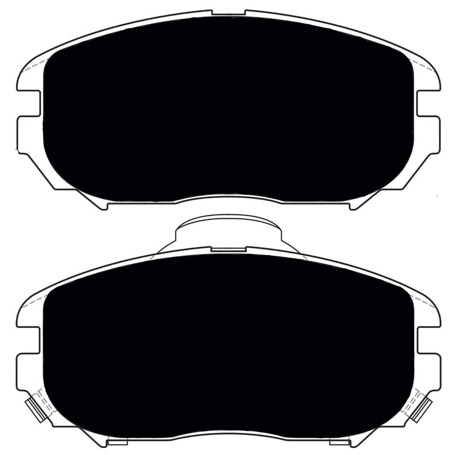 Porterfield Brake Pads for 2016 CHEVROLET MALIBU 16" J60