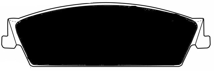 Porterfield Brake Pads for 2009 GMC YUKON 2WD Denali