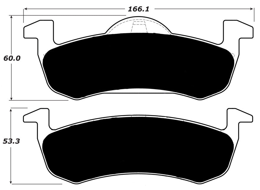 Porterfield Brake Pads for 2016 FORD EXPEDITION
