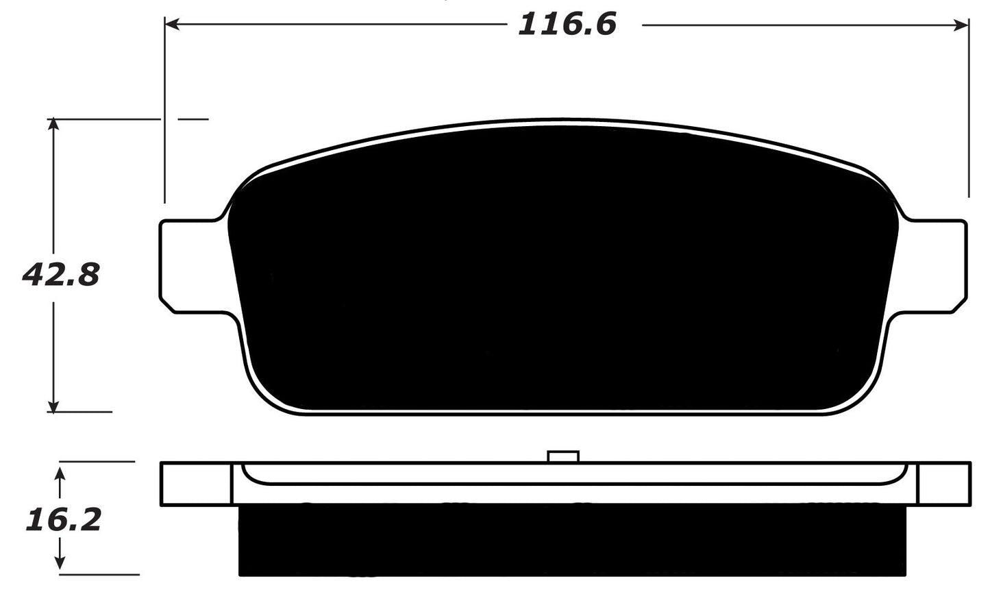 Porterfield Brake Pads for 2016 CHEVROLET CRUZE