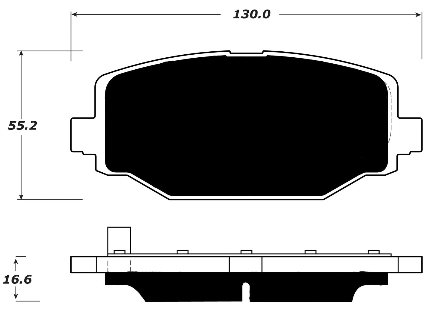 Porterfield Brake Pads for 2016 DODGE JOURNEY