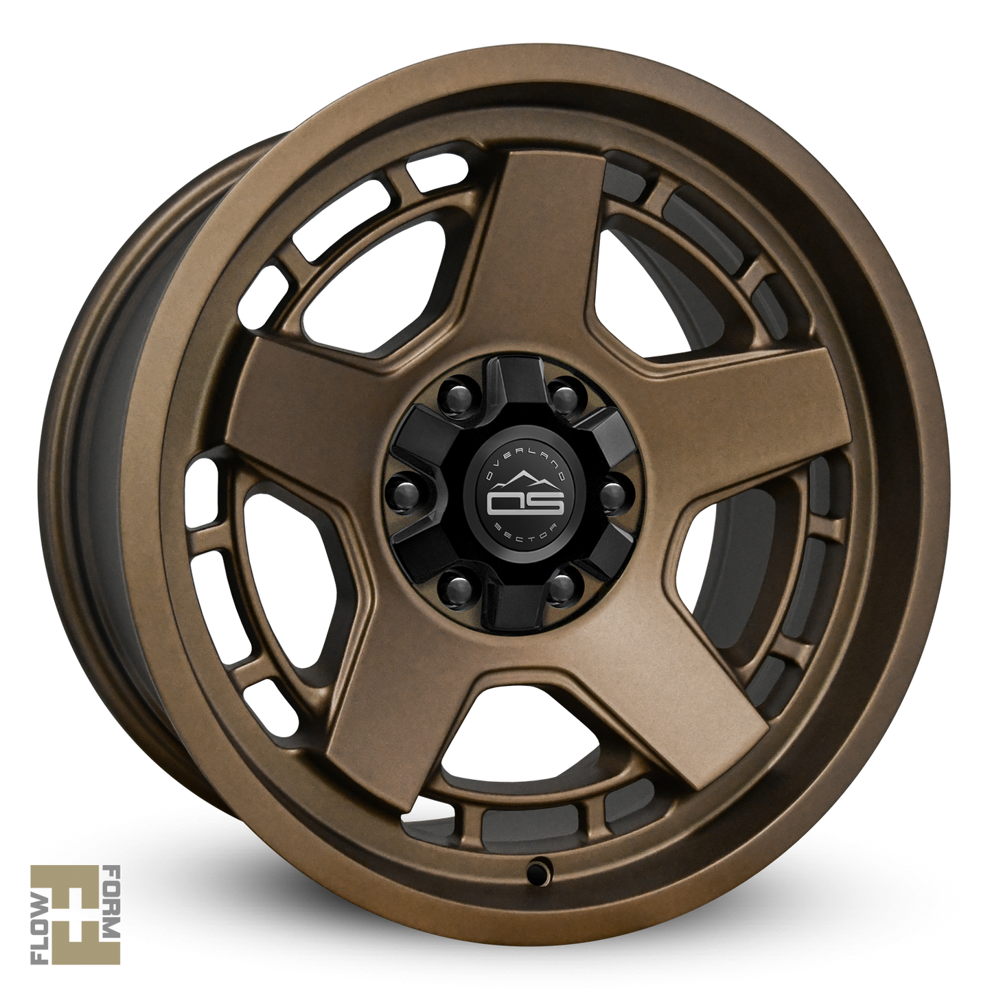 Overland Sector Atlas 17x9 -12 6x135/6x139.7mm 106.2mm Satin Bronze