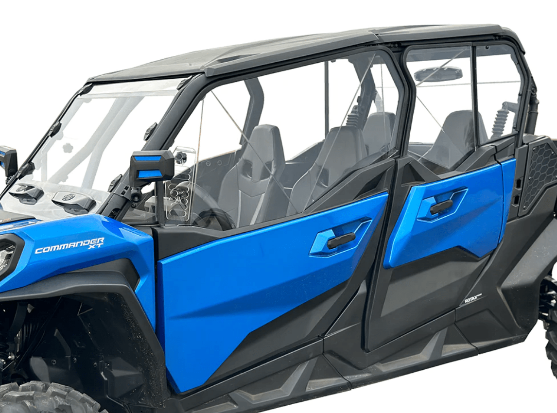 Spike Can-Am Commander MAX Venting Polycarbonate Upper Doors Kit