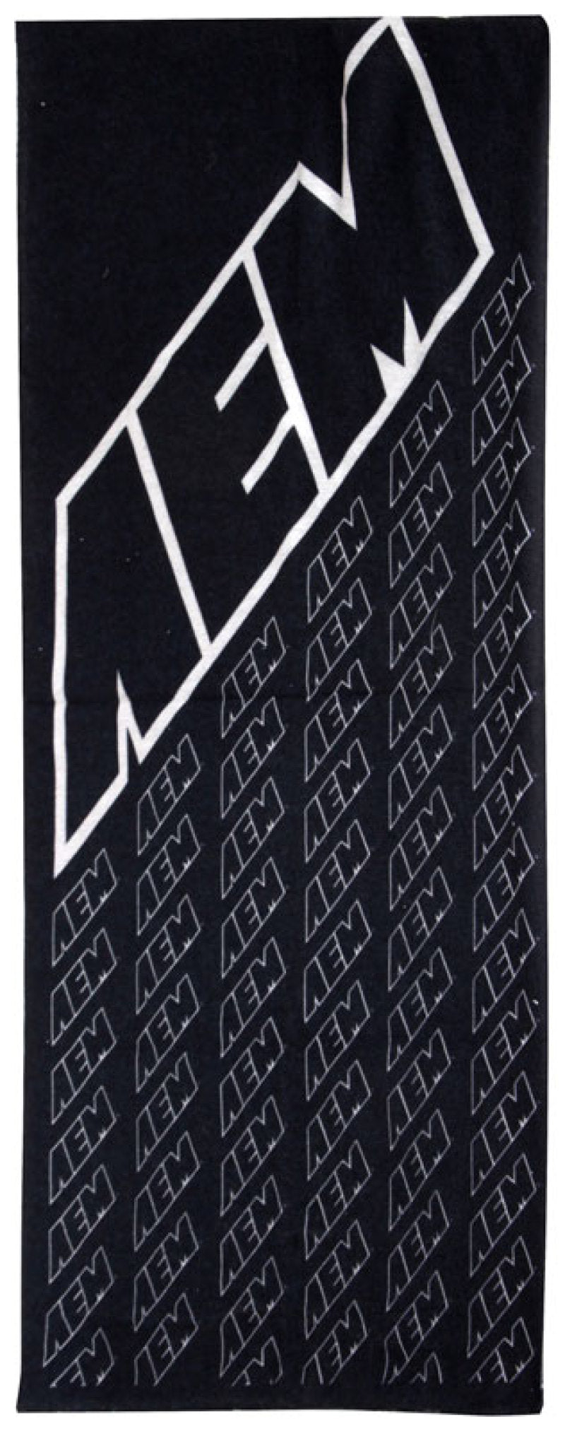 AEM Induction AEM Neck Gaiter - Black/Gray 01-1500