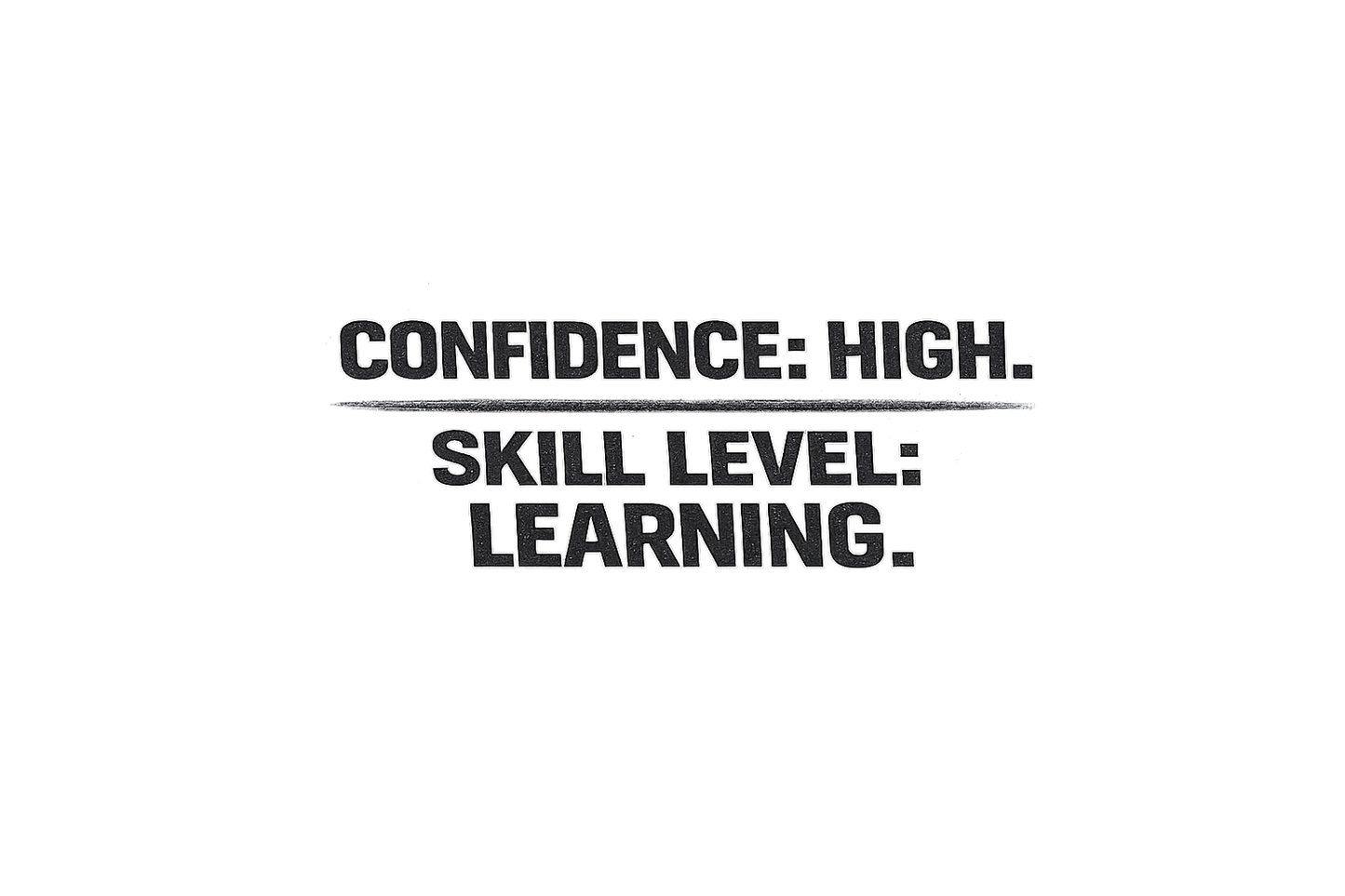 Confidence: High. Skill Level: Learning.