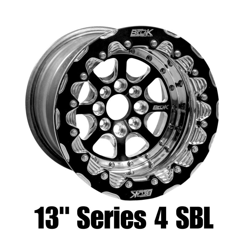 Belak Wheels Belak 13x10 / 5in BS / 5x114.3 BP / High Pad / Series 4 Wheel - Non-Beadlock (Small Brake Kit Req) 13105114S45BS-NBL