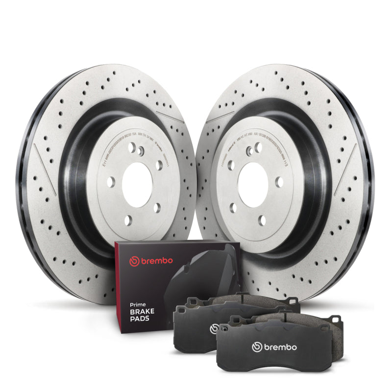 Brembo OE Rear Disc Brake Kit KT04496