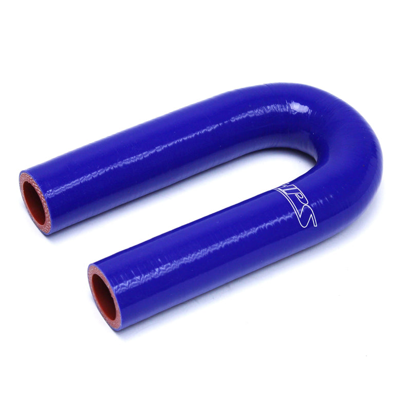 HPS Performance Products HPS 1-1/2" Silicone 180 Degree U Bend Elbow Coupler Hose, High Temp 4-ply Reinforced (38mm ID)