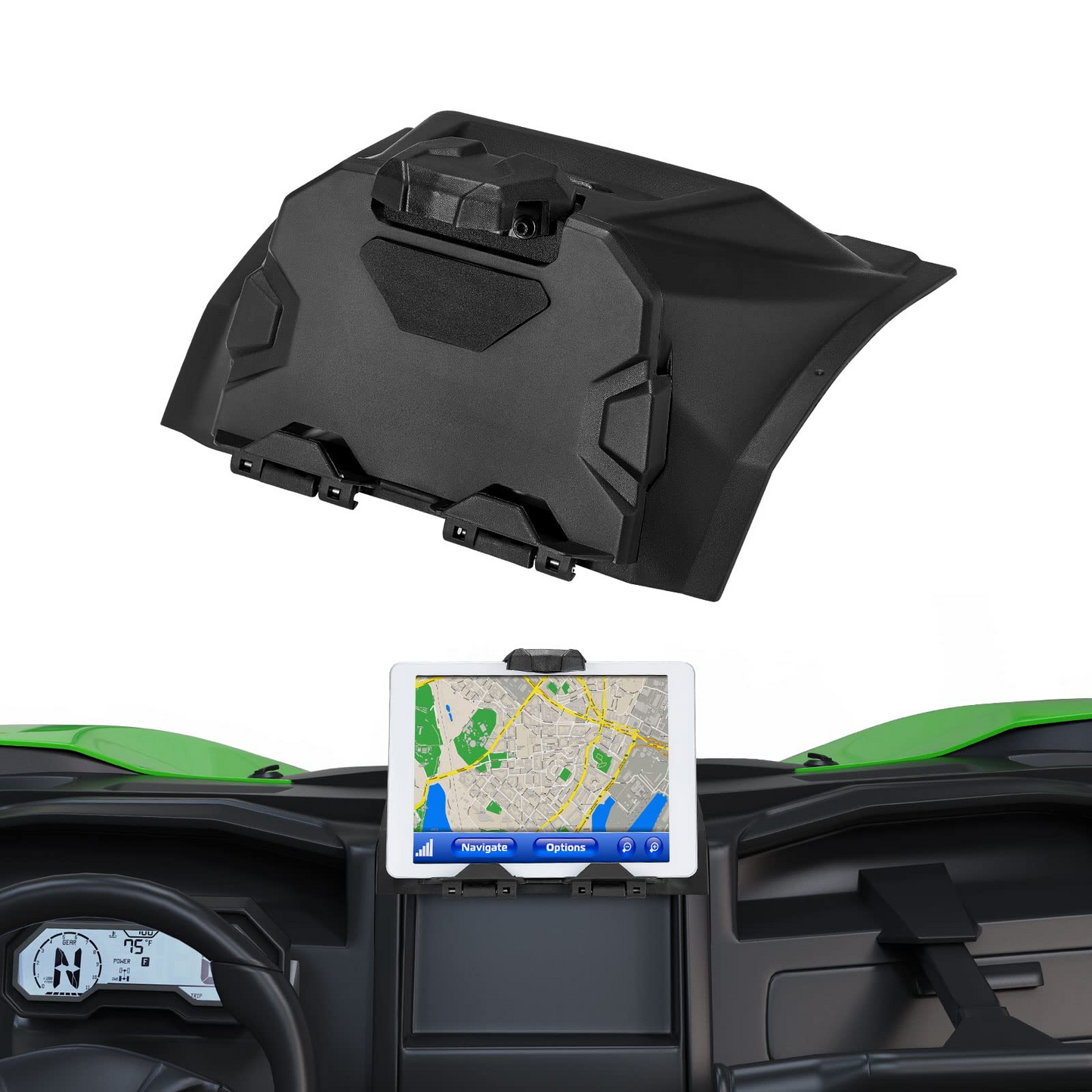 Kemimoto Electric Device Tablet Holder Kawasaki Teryx KRX 1000