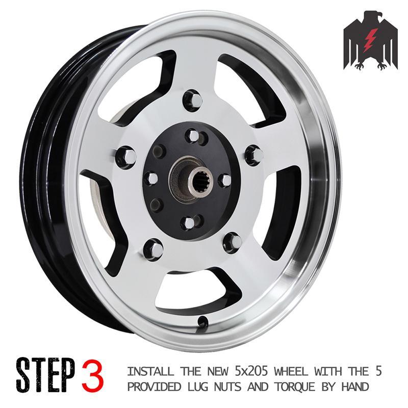 5x112, & 5x130 to 5x205 Wheel Adapters ( Sold as Each )
