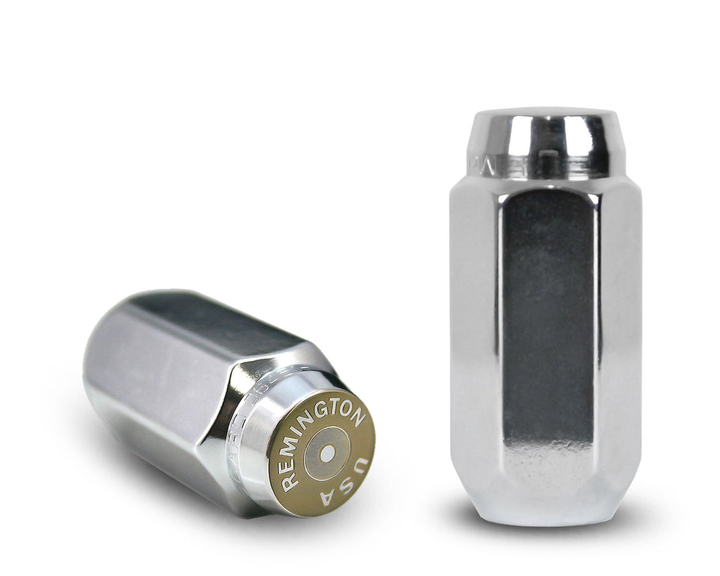 Perfectly Tight Remington 22mm Hex Tapered Seat 14mm x 1.5mm x 35mm Lgth Chrome 4pc