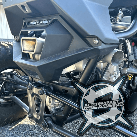 Aftermarket Assassins Full Exhaust for 2022+ RZR Pro-R 4 Cylinder