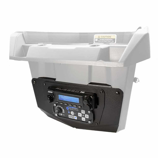 Commander and Late Model Maverick Complete Communication Kit with Bluetooth Intercom and 2-Way Radio - Glove Box Mount - STX Stereo / G1 GMRS