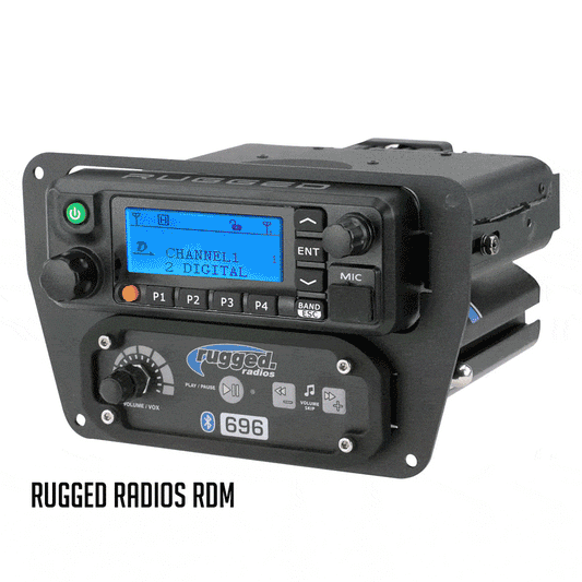 Multi Mount Insert or Standalone Mount for Intercom and Radio - Rugged Radios M1 / G1 / G4 / RM60 / RM45 / GMR45