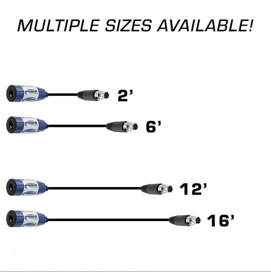 OFFROAD Straight Cable to Intercom (Select Length) - 6 Feet