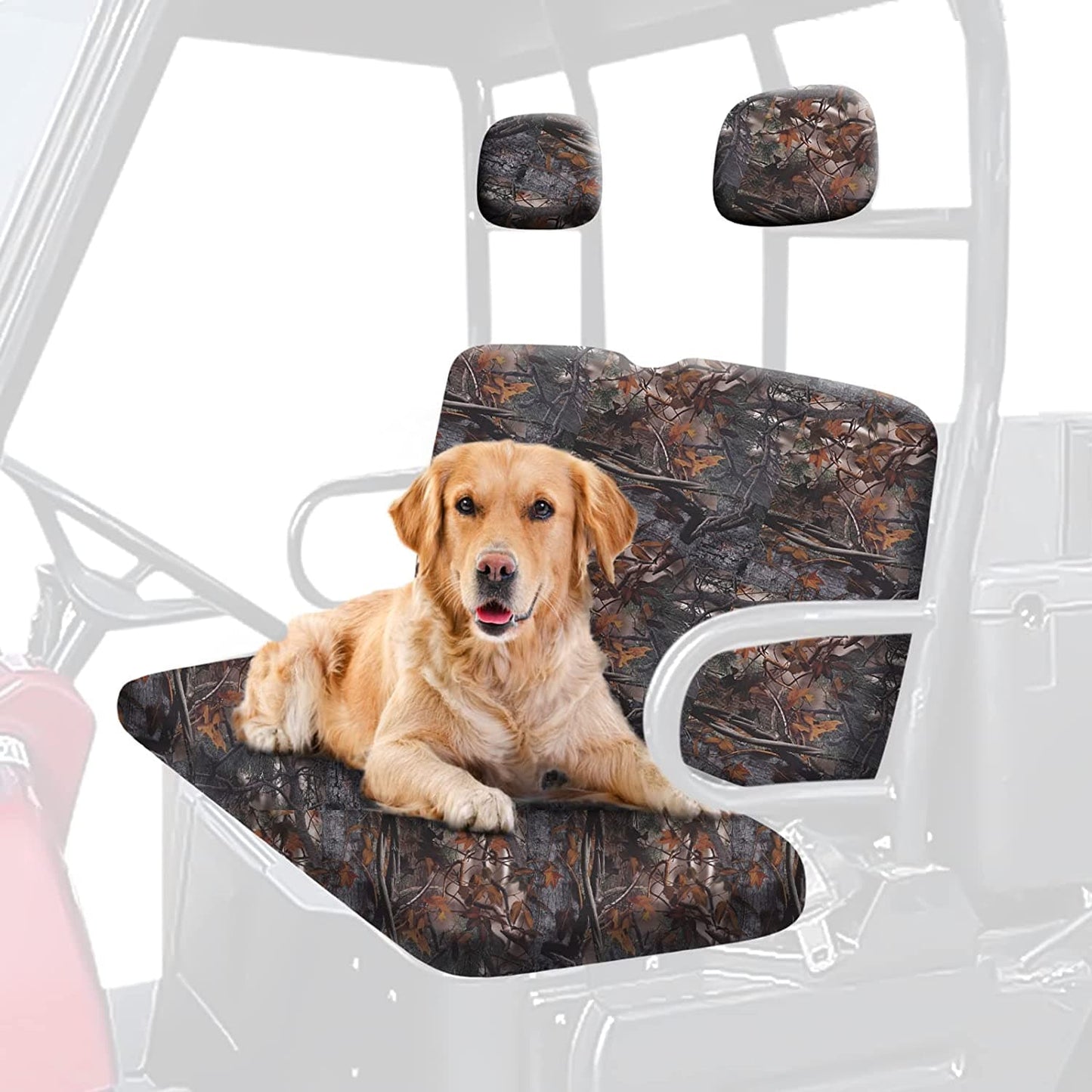 Kemimoto UTV Camo Seat Covers Fit 2002-2008 Polaris Ranger 500 700 800