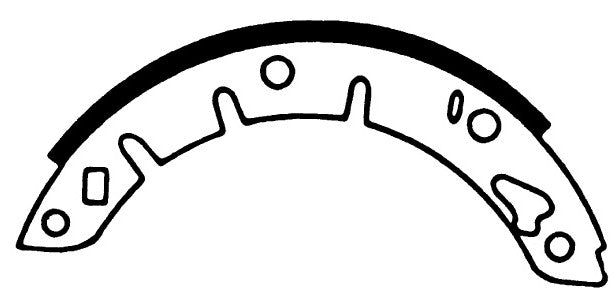 Porterfield Brake Shoes for 1969 MG MGB GT Spicer