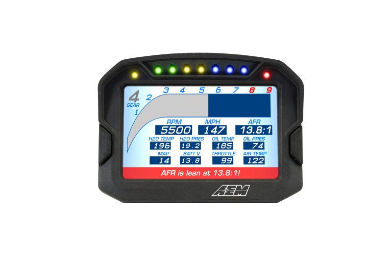 AEM CD-5L Carbon Logging Digital Dash Display 30-5601