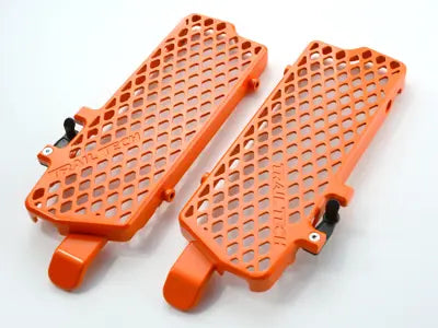 Radiator Guards, Orange, KTM, Pre 2016