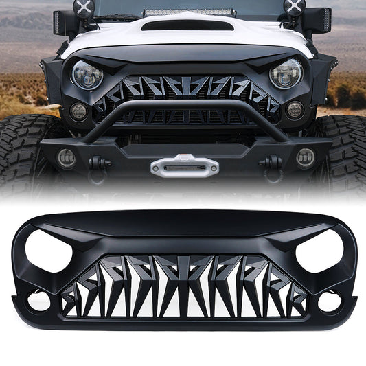 Xprite Replacement JK Front Grille Venom Series G1 Wrangler 07-18